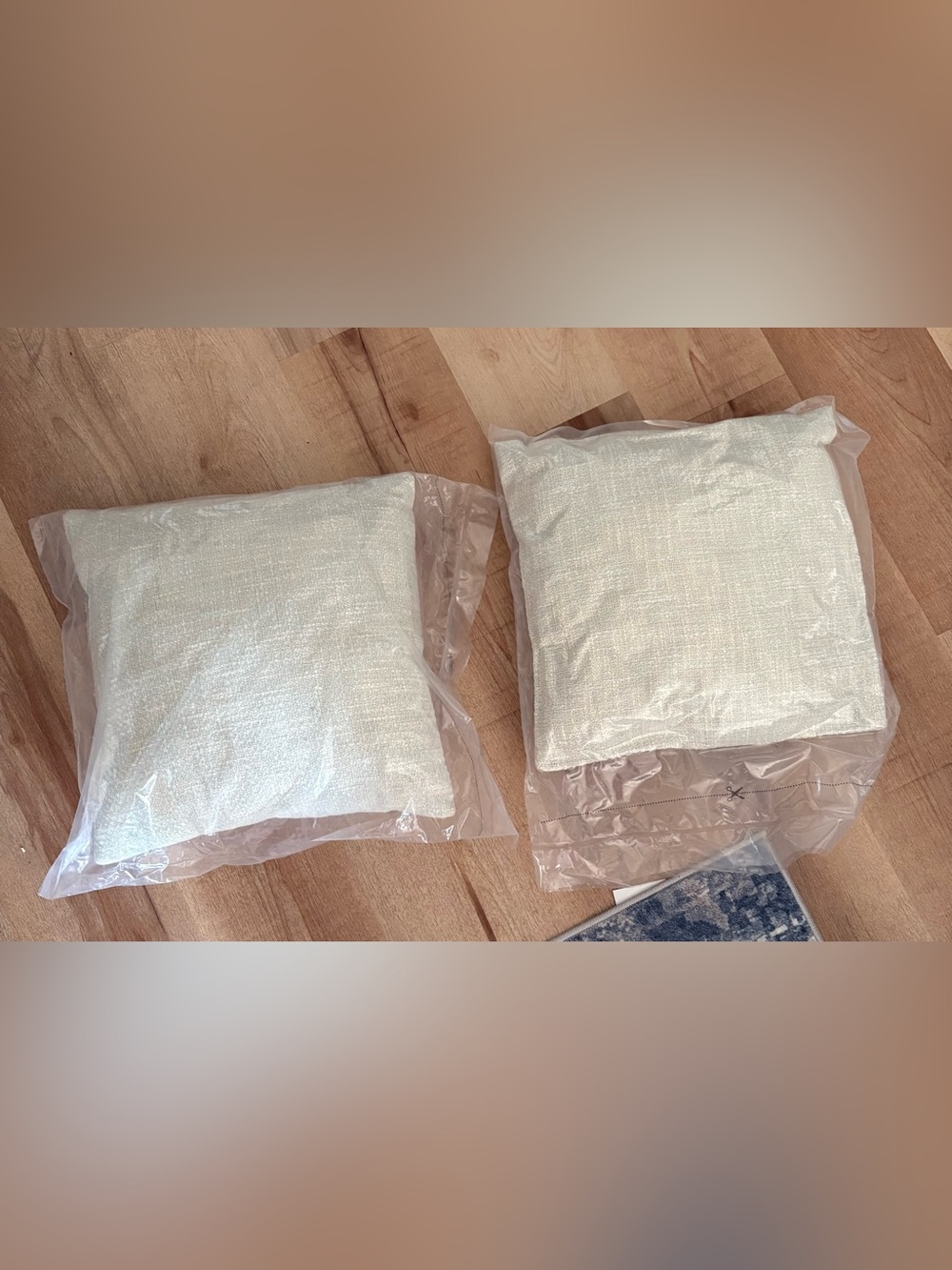 NEW IN PLASTIC throw pillows set of two matching